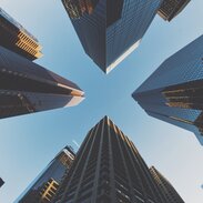 Buildings from below